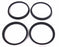 BAG OF 4 NIB PROCESS TECHNOLOGIES RFS114-90-A-U BUNA CASING GASKETS, RFS11490AU