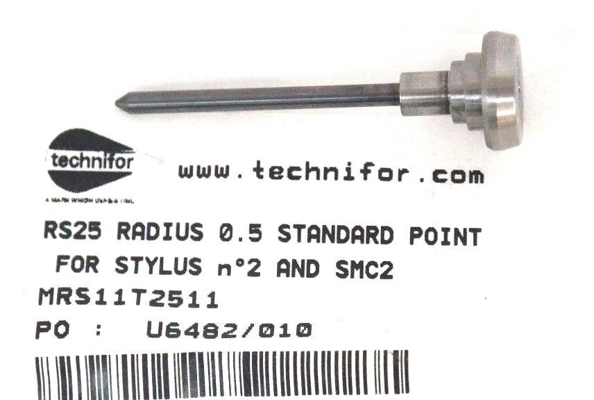 NEW TECHNIFOR RS25 RADIUS 0.5 STANDARD POINT MRS11T2511 FOR STYLUS N2 AND SMC2