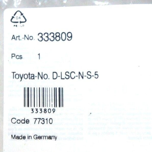 NIB TOYOTA NO. D-LSC-N-S-5 CABLE 333809 DLSCNS5
