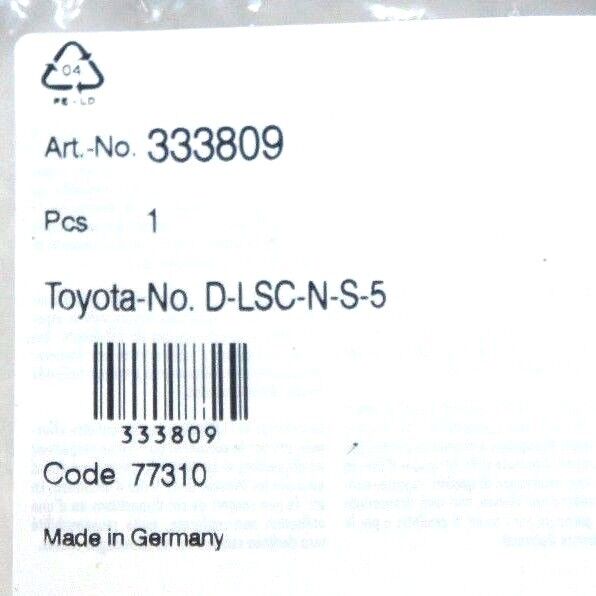 NIB TOYOTA NO. D-LSC-N-S-5 CABLE 333809 DLSCNS5
