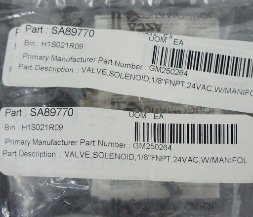 FEDEGARI ELECTROVALVE 3/2 SOLENOID VALVE GM250264, MB6-V5, 400125-081, 3530048