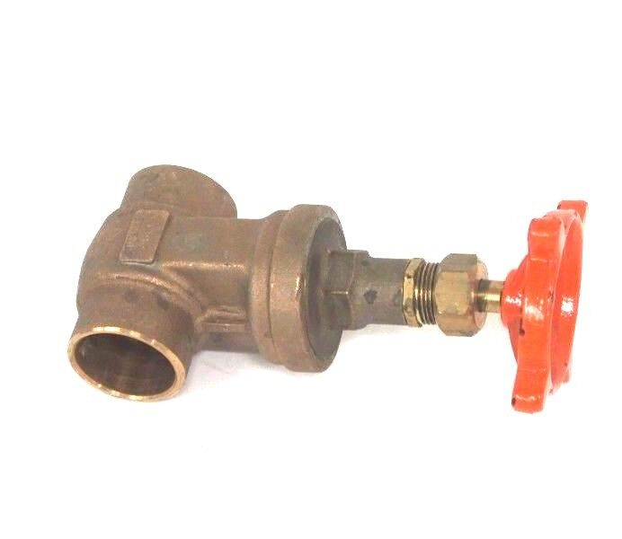 NEW STOCKHAM FIG. B-104 GATE VALVE 1-1/2" SOLDER