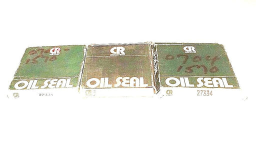 LOT OF 3 NEW CHICAGO RAWHIDE 27334 OIL SEALS CR-27334-USA