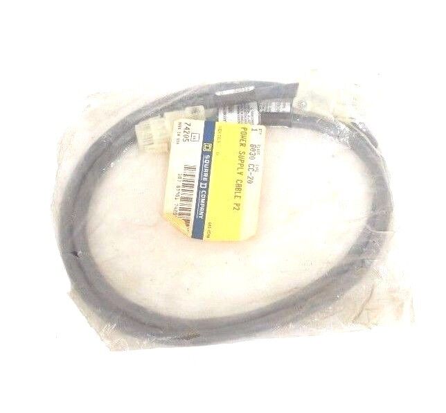 NIB SQUARE D 8030-CC-20 SERIES. D POWER SUPPLY CABLE P2