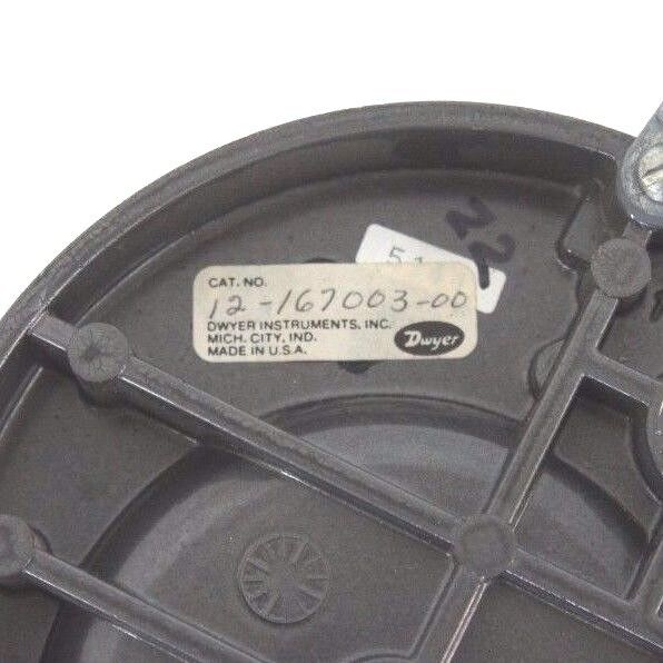 DWYER 12-167003-00 MAGNEHELIC PRESSURE GAUGE 0-35 PSI X 100 CFM, 1216700300