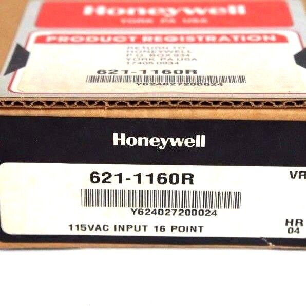 FACTORY SEALED HONEYWELL 621-1160R INPUT MODULE 115VAC 16POINT, 6211160R