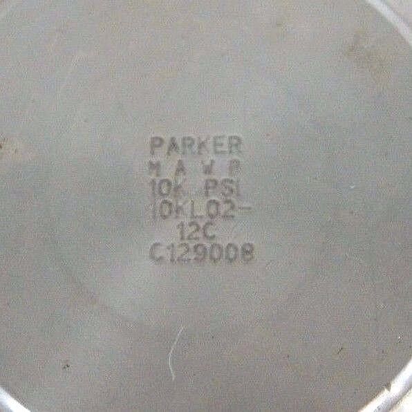 NEW PARKER 10KL02-12C ELBOW FITTING 3/4" NPT, 10K PSI, MAWP, 10KL0212C