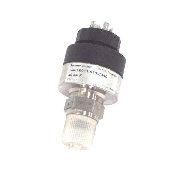 BAUMER ELECTRIC PRRD K011.S70.C340 PRESSURE TRANSMITTER 40 BAR PRRDK011S70C340