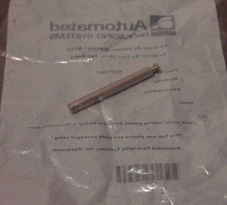 NEW AUTOMATED PACKAGING SYSTEMS 70272A1 SHAFT