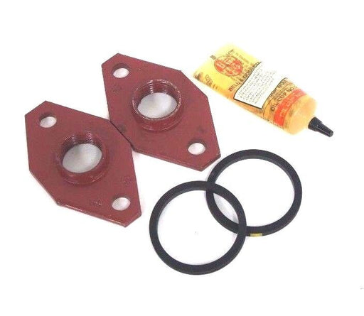 NIB BELL & GOSSETT W01205 COMPANION FLANGES 1" W/ P64940 FASTENER PACKAGE