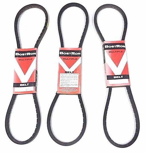 LOT OF 3 NEW BOSTRON B48 MULTIPLE V-BELTS