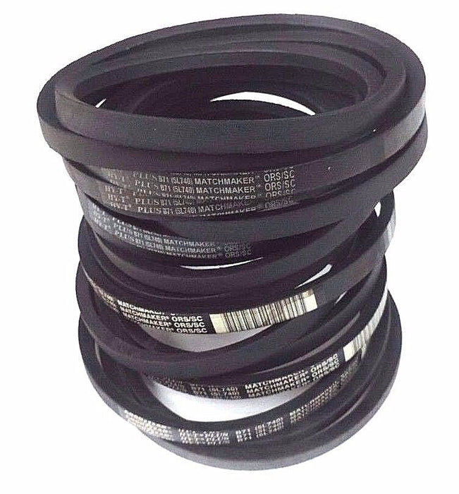 LOT OF 6 NEW GOODYEAR HY-T PLUS B71 (5L740) MATCHMAKER V-BELTS 5L740