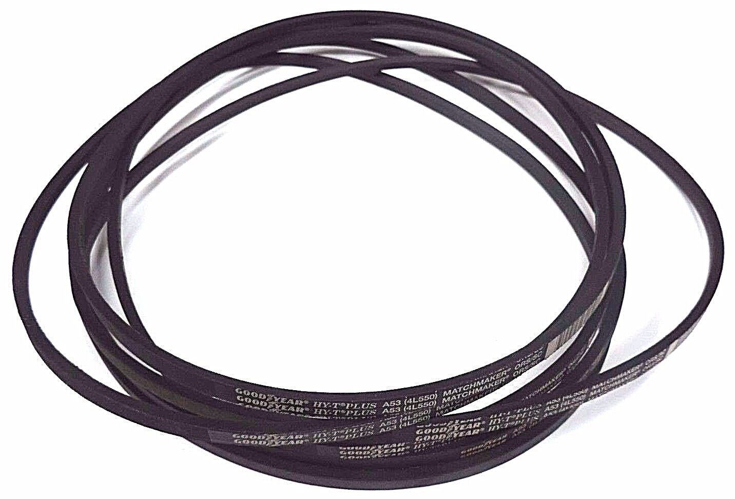 LOT OF 6 NEW GOODYEAR A53 HY-T PLUS MATCHMAKER ORS/SC V-BELTS 4L550