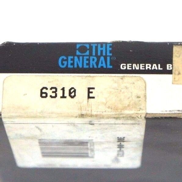 NIB THE GENERAL 6310-00-30E PRECISION BALL BEARING 6310E
