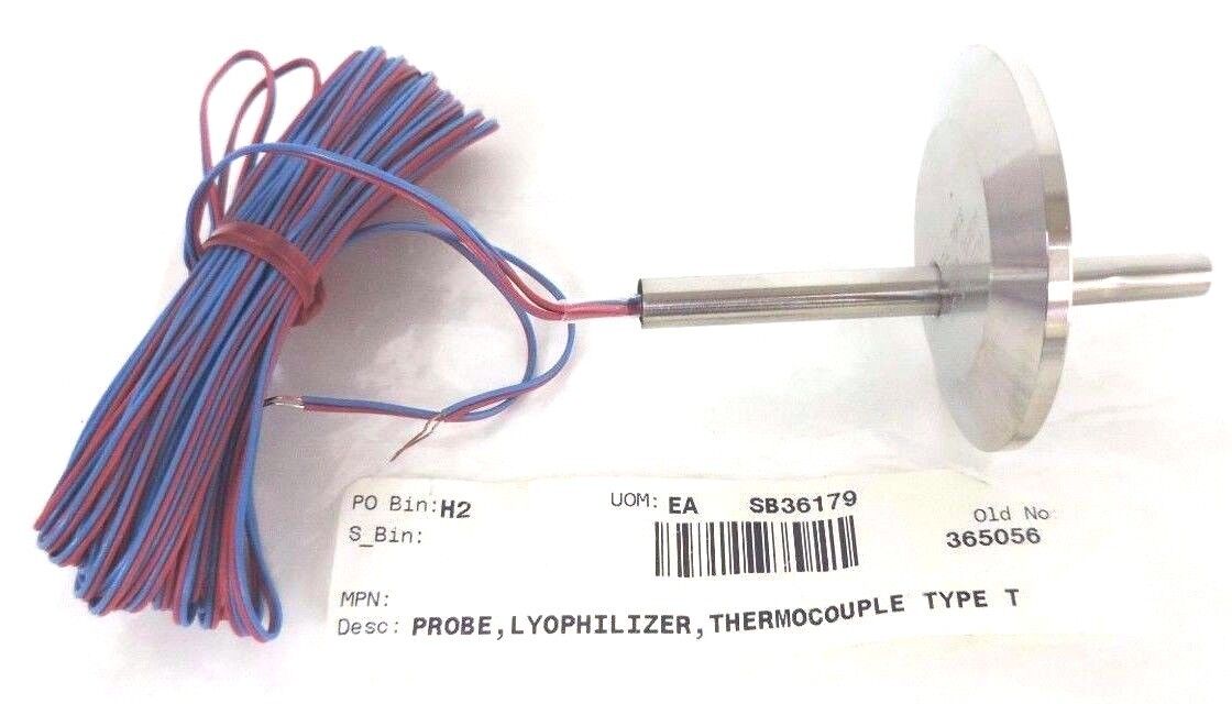 NEW WCB/RJ 3A ASME BPE 316L 727 PROBE LYOPHILIZER THERMOCOUPLE TYPE T
