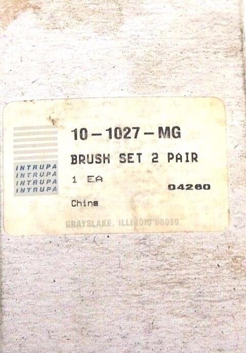 NIB INTRUPA 10-1027-MG BRUSH - SET 2 PAIR
