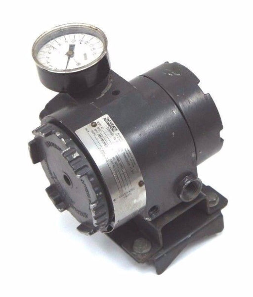 CASCADE AUTOMATION 3311DS1J1B2 PRESSURE TRANSMITTER W/ GAUGE