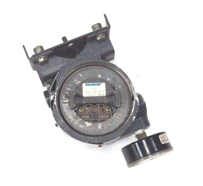 CASCADE AUTOMATION 3311DS1J1B2 PRESSURE TRANSMITTER W/ GAUGE