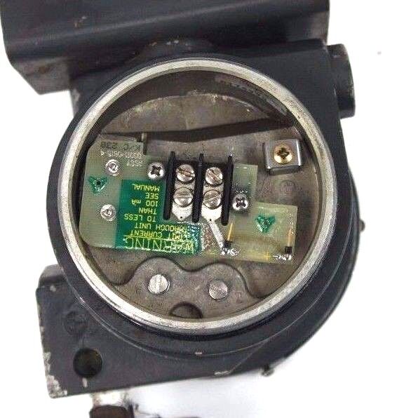 CASCADE AUTOMATION 3311DS1J1B2 PRESSURE TRANSMITTER W/ GAUGE
