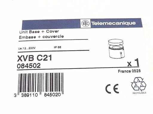 NIB TELEMECANIQUE XVBC21 UNIT BASE + COVER XVB-C21