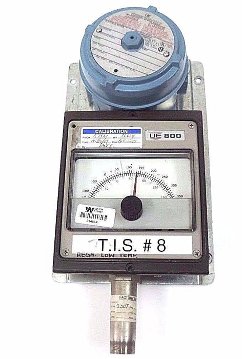 UNITED ELECTRIC 820E-2BS THERMOSTAT EXPLOSION-PROOF W/ UE 800