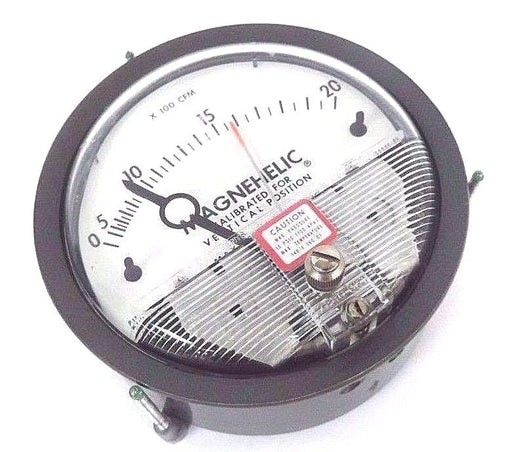 DWYER 12-166995-00 MAGNEHELIC PRESSURE GAUGE 12-166995-01 MAG 1-8, MAG 2-10