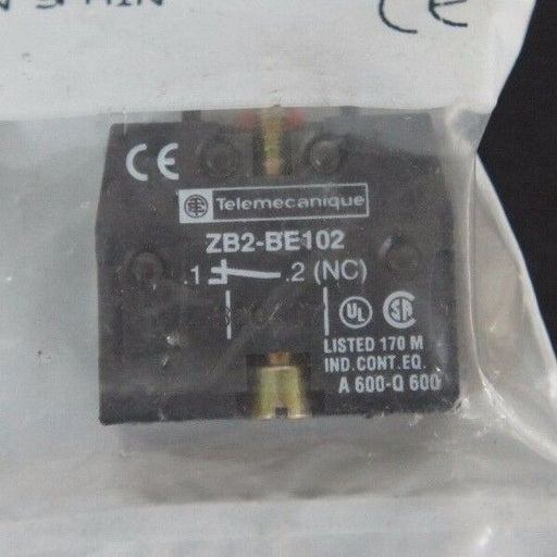 LOT OF 3 NEW TELEMECANIQUE ZB2BE102 CONTACT BLOCKS