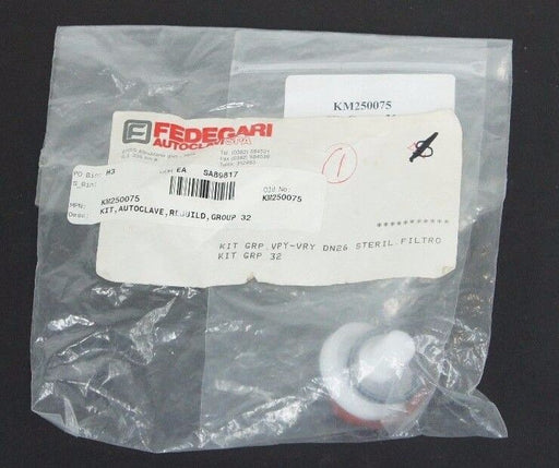 NEW FEDEGARI KM250075 KIT GROUP 32 AUTOCLAVE, REBUILD, GROUP 32