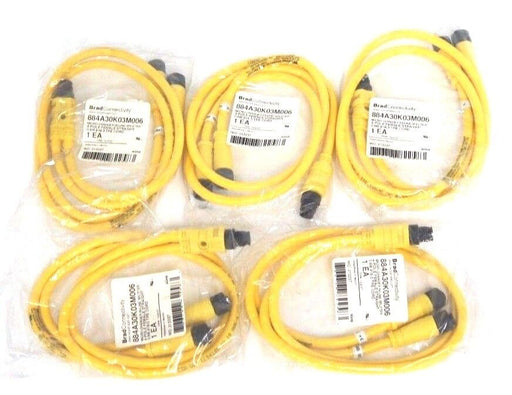 LOT OF 5 NEW BRAD HARRISON 884A30K03M006 MICRO CHANGE IN-LINE SPLITTERS