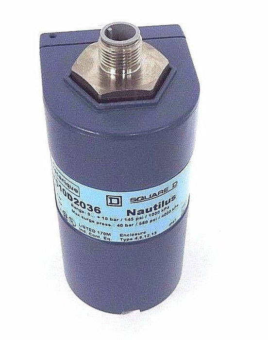 LOT OF 2 NIB TELEMECANIQUE XML-F010D2036 DUAL STAGE ELECTRONIC PRESSURE SWITCHES