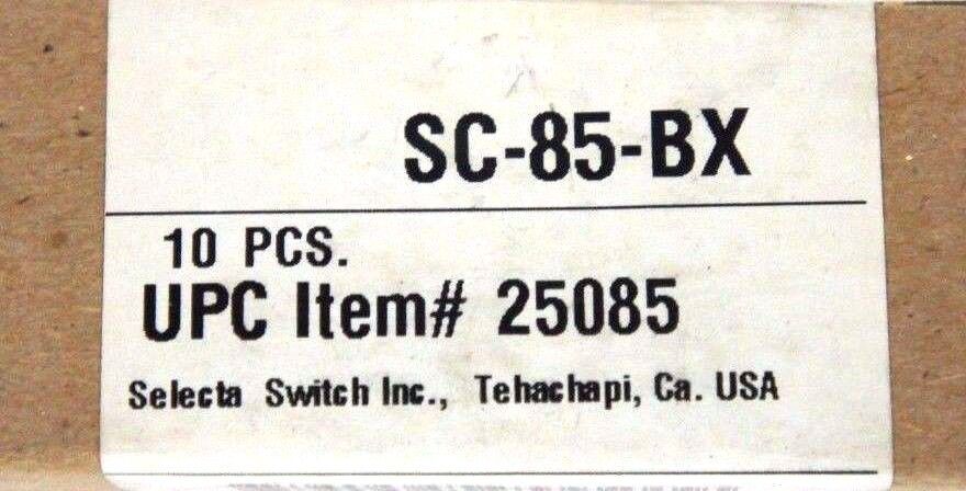 LOT OF 20 NIB SELECTA SWITCH INC. SC-85-BX CROCODILE STEEL SPRING CLIPS SC85BX