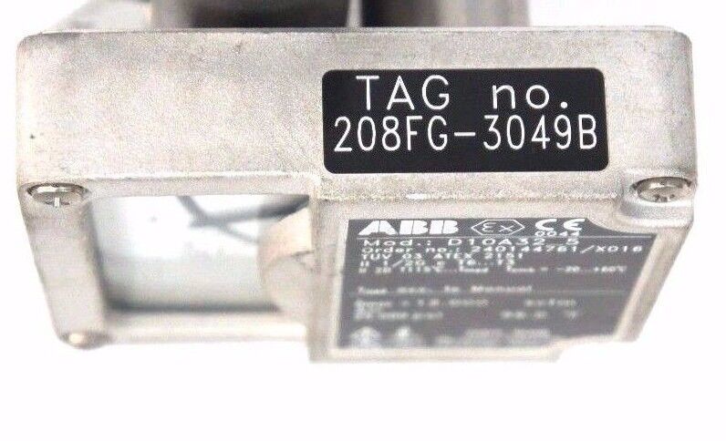 NEW ABB D10A32-5 FLOWMETER 1/2" NPT ORDER NO. 240144761/X016 D10A325