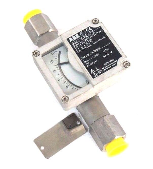 NEW ABB D10A32-5 FLOWMETER 1/2" NPT ORDER NO. 240144761/X042 D10A325