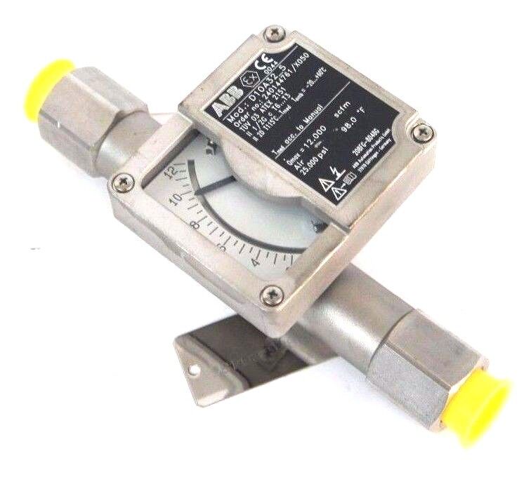 NEW ABB D10A32-5 FLOWMETER 1/2" NPT ORDER NO. 240144761/X050 D10A325