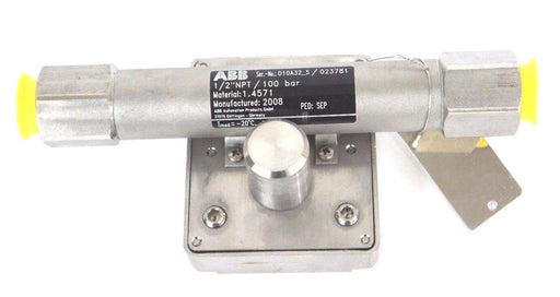 NEW ABB D10A32-5 FLOWMETER 1/2" NPT ORDER NO. 240144761/X021 D10A325