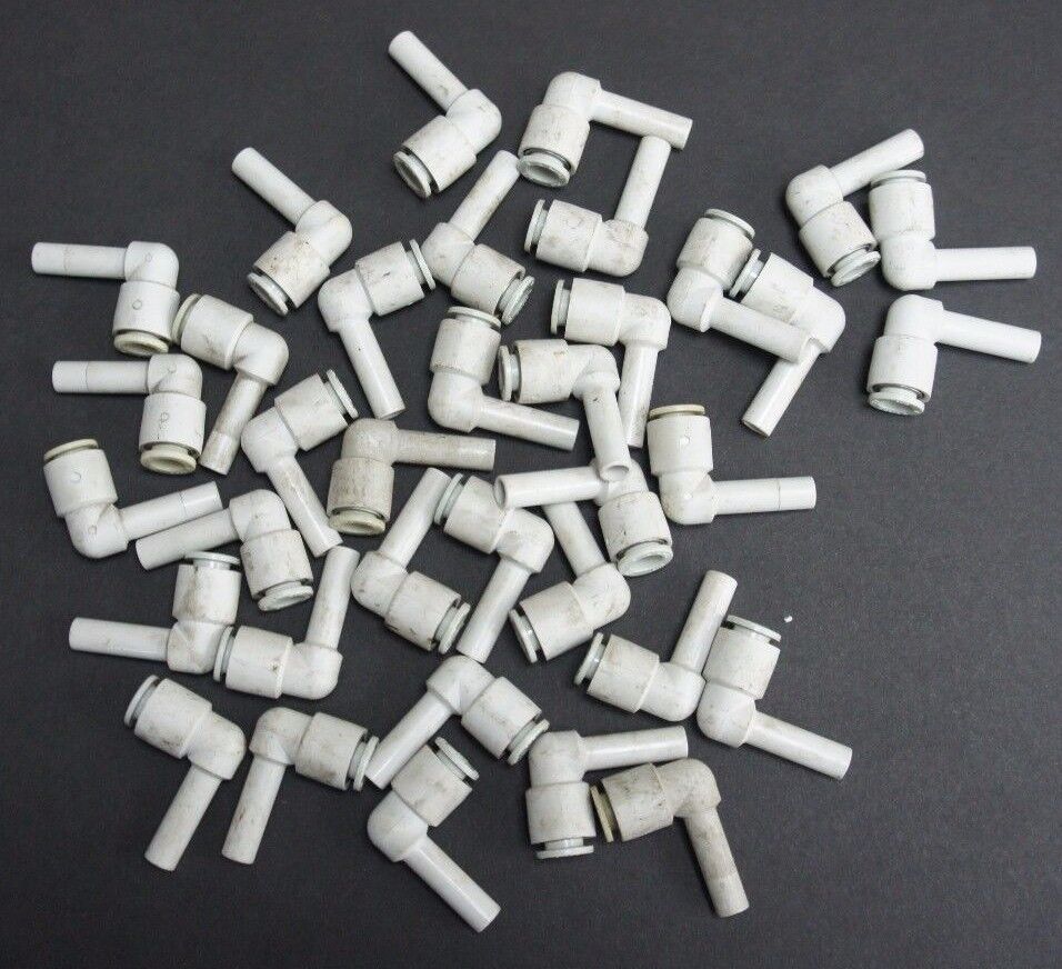 LOT OF 36 NEW SMC KQ2L07-09A REDUCING ELBOWS 5/16" X 1/4" KQ2L0709A