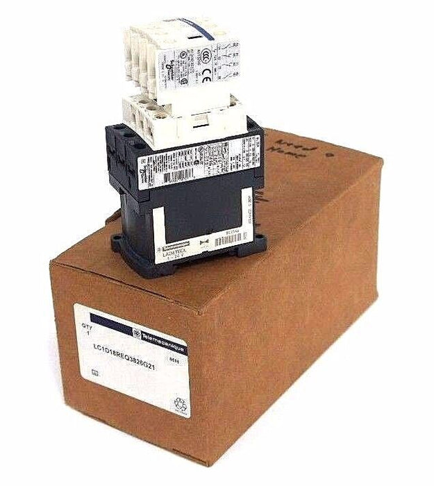 NIB TELEMECANIQUE LC1D18REQ3826G21 CONTACTOR 575VAC, 18A, IEC SPECIAL