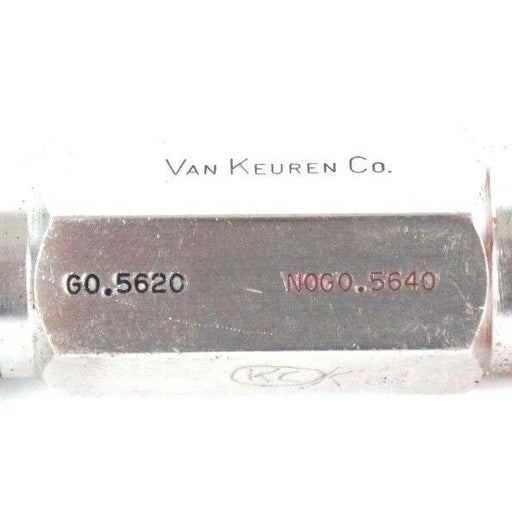 VAN KEUREN CO G-2-1064 PLUG GAGE GO 0.5620MM NO GO 0.5640MM