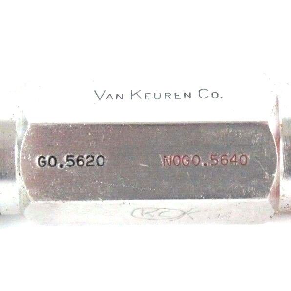 VAN KEUREN CO G-2-1064 PLUG GAGE GO 0.5620MM NO GO 0.5640MM