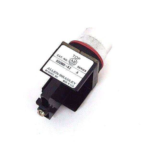 NIB ALLEN BRADLEY 800MR-A2AK SER. C PUSH BUTTON BLACK CAP FLUSH HEAD, 800MRA2AK