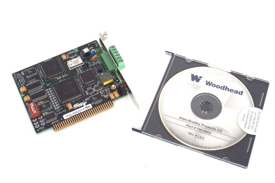 SST WOODHEAD 5136-SD-ISA REV: 2.4.1 INTERFACE CARD FOR ALLEN BRADLEY NETWORKS