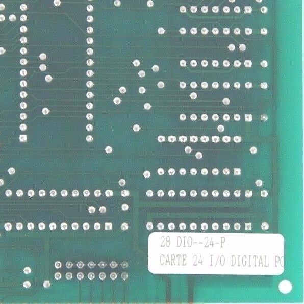 INTERFACE PCDI024-P INTERFACE BOARD 28 DI0-24-P CARTE 24 I/O DIGITAL