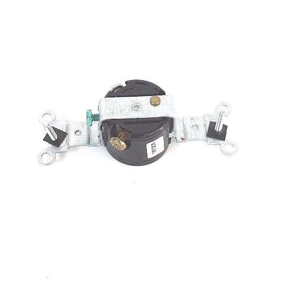 LOT OF 5 NEW LEVITON 4710 LOCKING RECEPTACLES 15A, 125V, BLACK