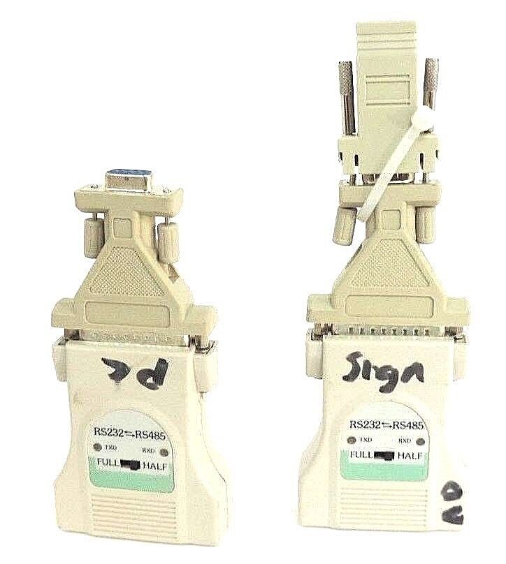 LOT OF 2 MCV-850S ADAPTER RS232 TO RS485 CONVERTER