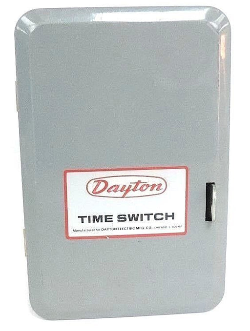 DAYTON 2E026 PROGRAM TIME SWITCH FOR 96 TIMING OPERATIONS ON 24 HOUR SCHEDULE