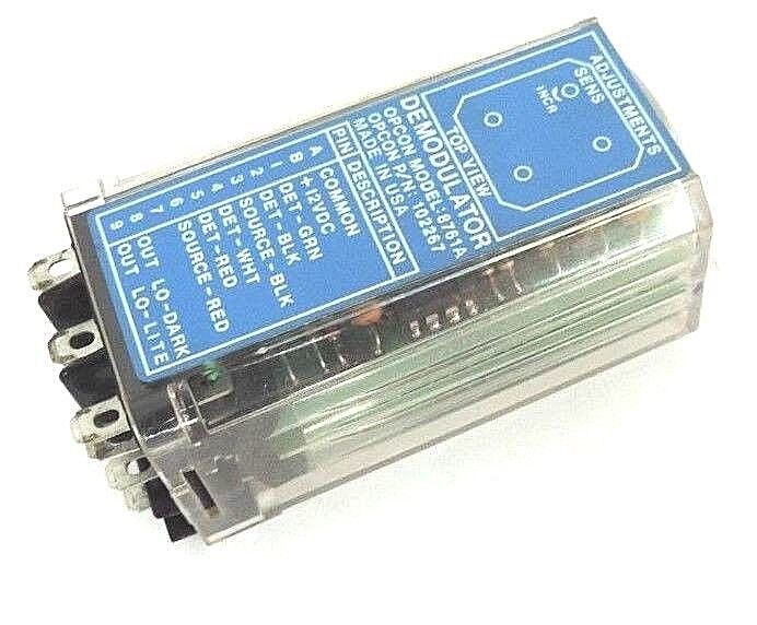 OPCON 8761A DEMODULATOR P/N: 102267, MODEL: 8761A