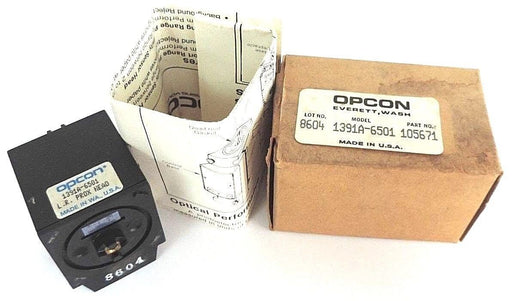 NIB OPCON 1391A-6501 PHOTOELECTRIC PROXIMITY SENSOR 1391A6501, P/N: 105671