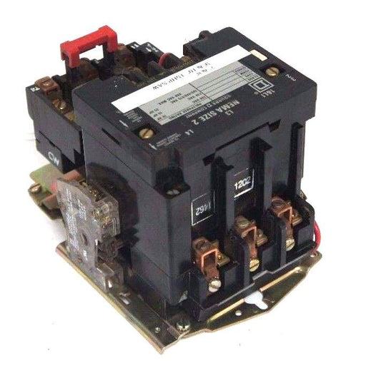 SQUARE D 8536-SDO2 FORM: S SERIES: A SIZE 2 STARTER W/ 31063-400-38 COIL