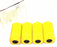 BOX OF 4 NEW ARROW HART 5969YX CONNECTORS 15A, 125V, YELLOW