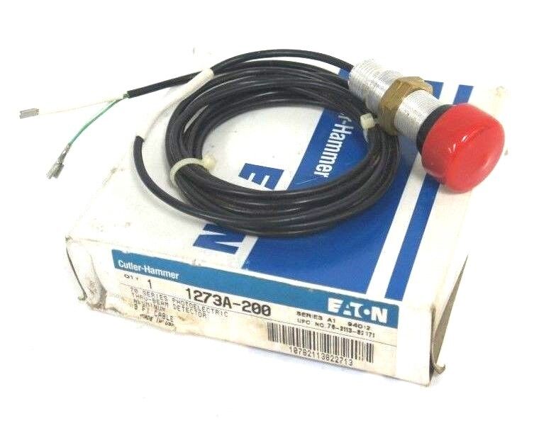 NIB CUTLER HAMMER 1273A-200 SER. A1 PHOTOELECTIC THRU-BEAM DETECTOR